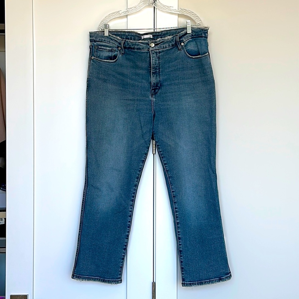 Good American Good Straight Jeans